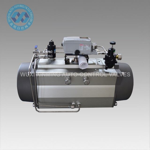 Double Acting Rack And Pinion Pneumatic Actuator Ball Valve Butterfly Valve