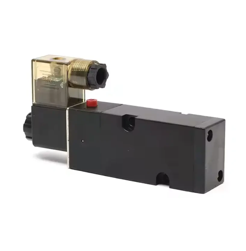 Vienas ir dvigubas veikiantis pneumatinė pavaros solenoidinis vožtuvas