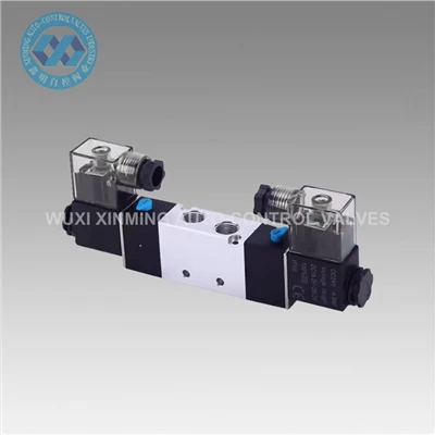 Aukštas - antra našumas - Penkta padėtis - kelio pneumatinis solenoidinis vožtuvas su elektrine ritė